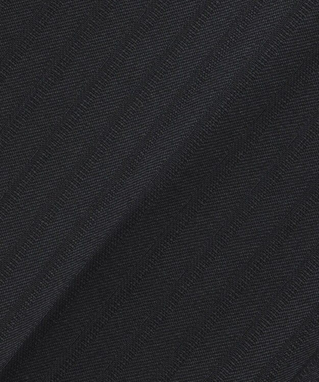 GOTAIRIKU 【御幸毛織】ドライスピナーツイルストレッチスーツ_ブラックストライプ ブラック系1