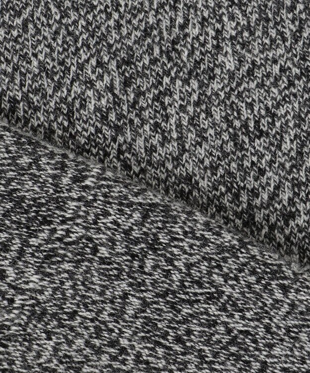 J.PRESS YORK STREET 【UNISEX】ウールカシミヤ クルーニット ブラック系1