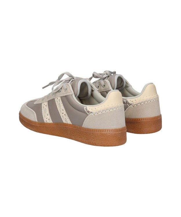 Bridget Birkin 【VINCULUM】ダブルサイドレーススニーカー グレー
