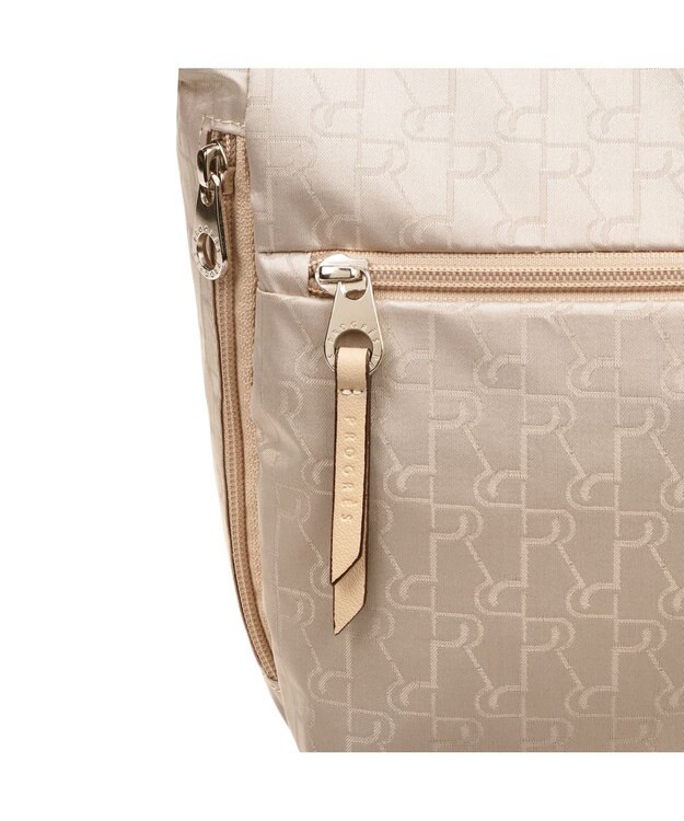 ACE BAGS & LUGGAGE PROGRES プログレ プリエ ハンドバッグ ２WAYショルダー 68164  レディース 強撥水機能 ベージュ