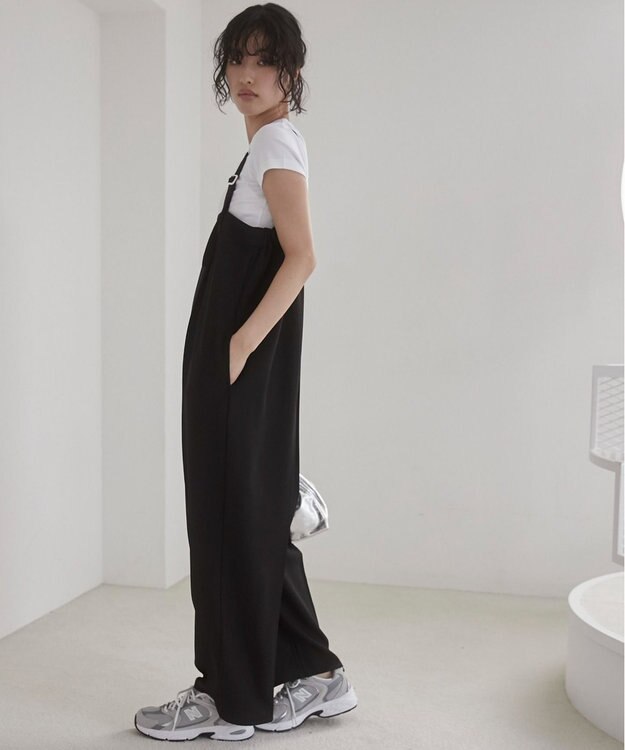 WEGO 【ANGIE VINTAGE】ベアオールインワン ブラック