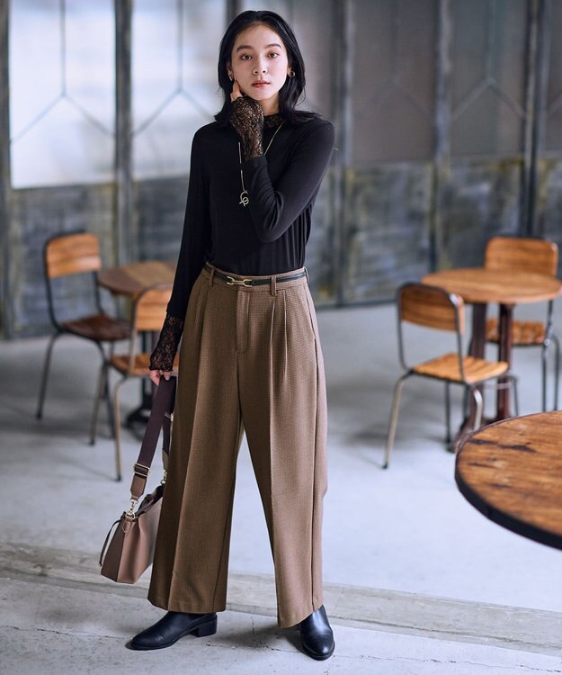 ANY L 【新色追加】シアーコンビタートル ブラックレース