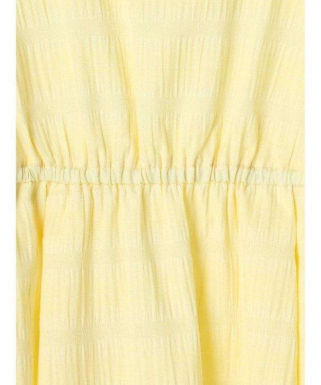 earth music&ecology スクエアネックチュニック Yellow