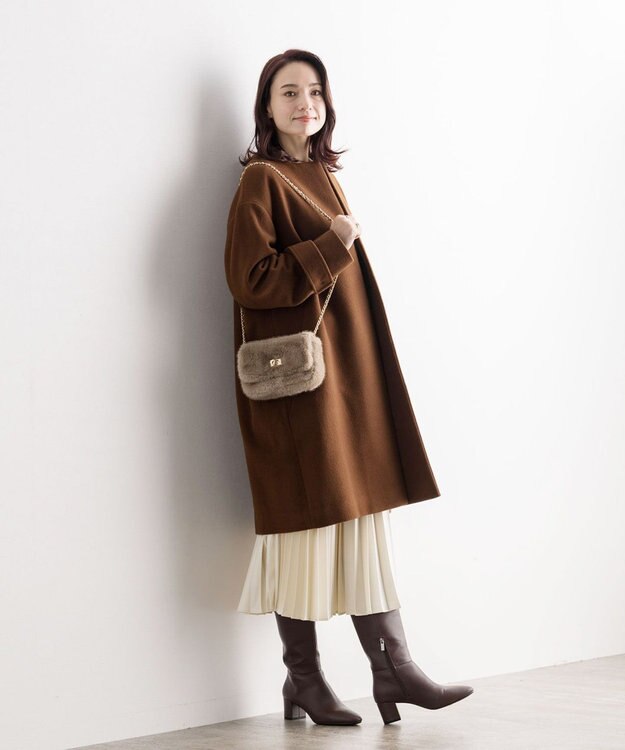 ONWARD Reuse Park 【組曲】コート秋冬 ブラウン