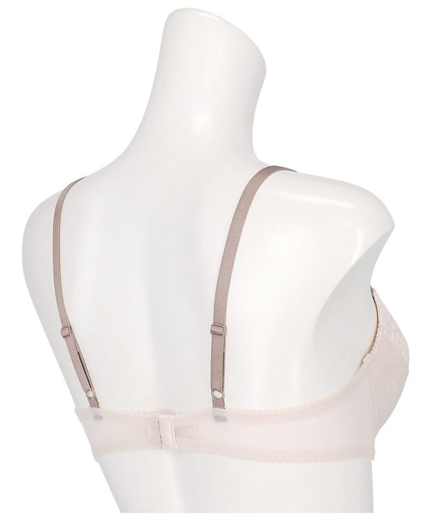 WACOAL 【ファーストリボンブラ】 ブラジャー 【若い世代の体型特徴を考えた設計仕様】 きれいな谷間をメイクしてキープ まるみのあるシルエット レディース BRB409 /ワコール カカオ