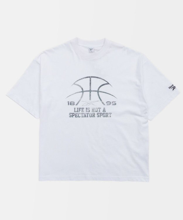 WEGO 【ユニセックス着用ITEM】別注ReebokスポーツロゴT（SS） ホワイト