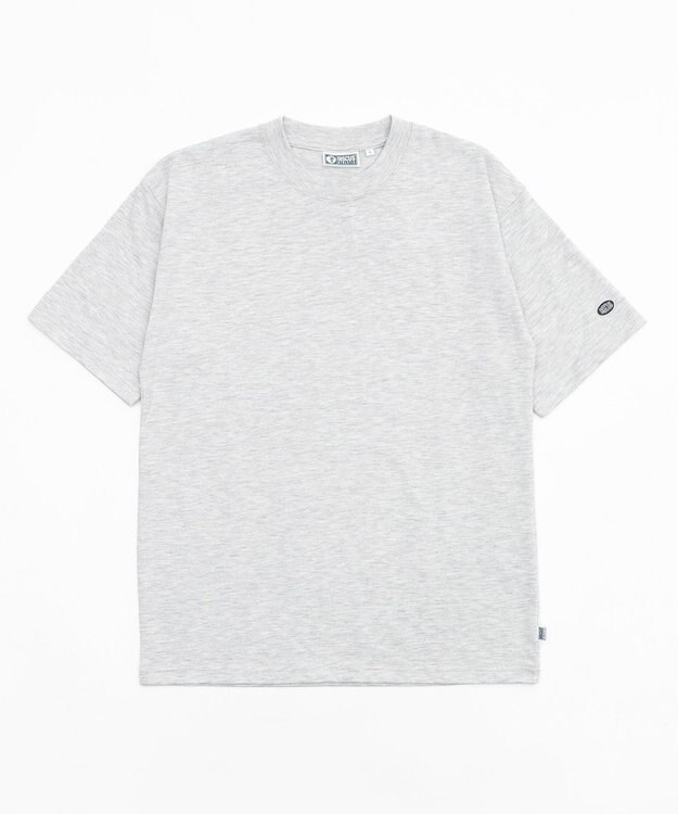 WEGO 【ユニセックス着用ITEM/MLサイズ展開】DISCUS　USAコットンブレンドクルーＴ オートミール