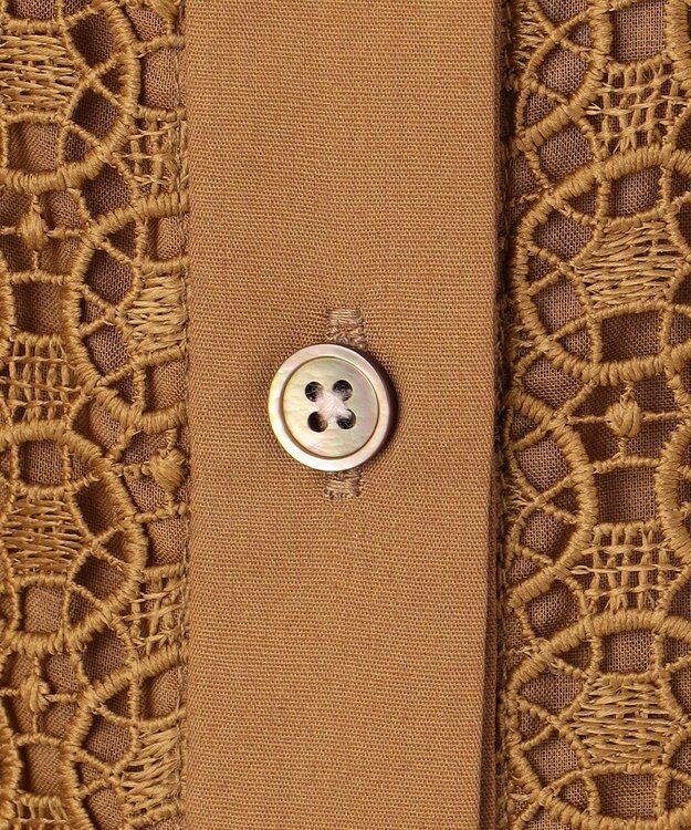 自由区新作フラワータイルブラウス 自由区｜【カタログ掲載・洗える】フラワータイルレース