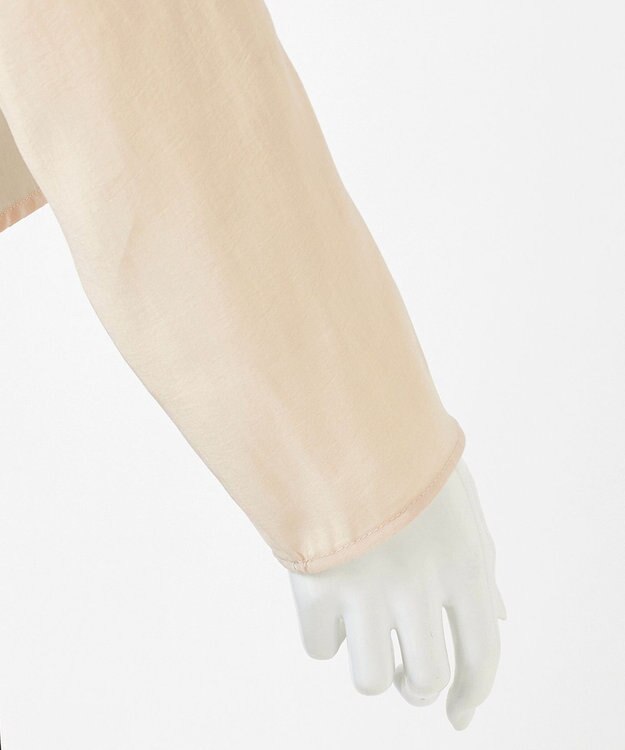 23区 S 【GOLD LABEL】モダールブロード フォルムシャツ ベージュ系