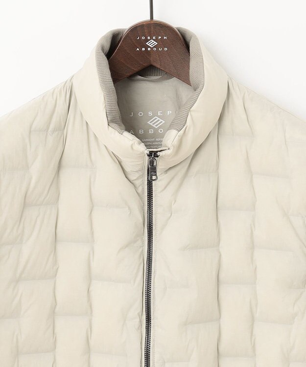 JOSEPH ABBOUD 【ダウンライナー付き】3WAY ダブルストレッチダウンコート アイボリー系