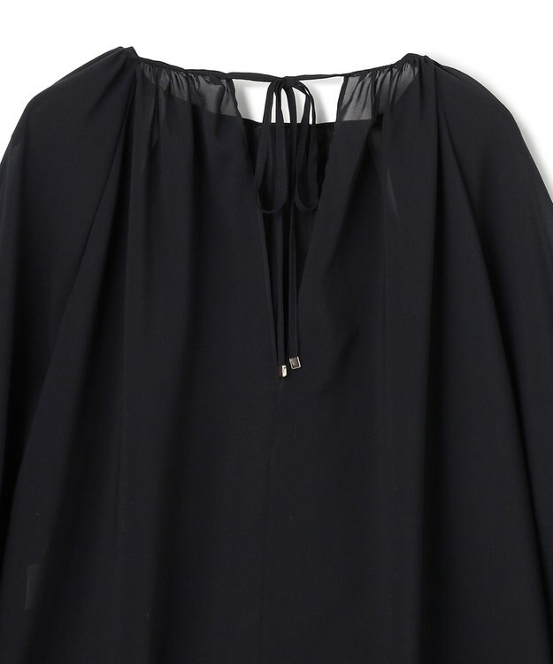 BEIGE， IVES / ゴールドビーズブラウス Black