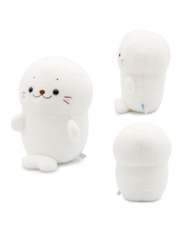 Mother garden しろたん ほわほわ お座り ぬいぐるみ 0