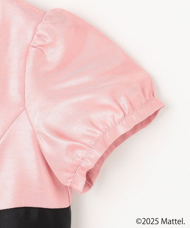 ANY KIDS 【Barbie(TM)】ドーリードレス風ワンピース ピンク