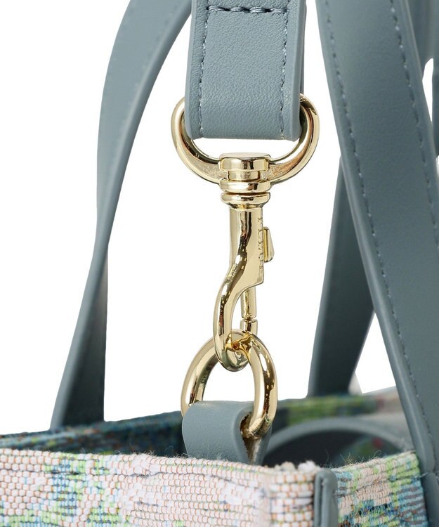 Maison de FLEUR ゴブラン2Wayスクエアトート Dark Green