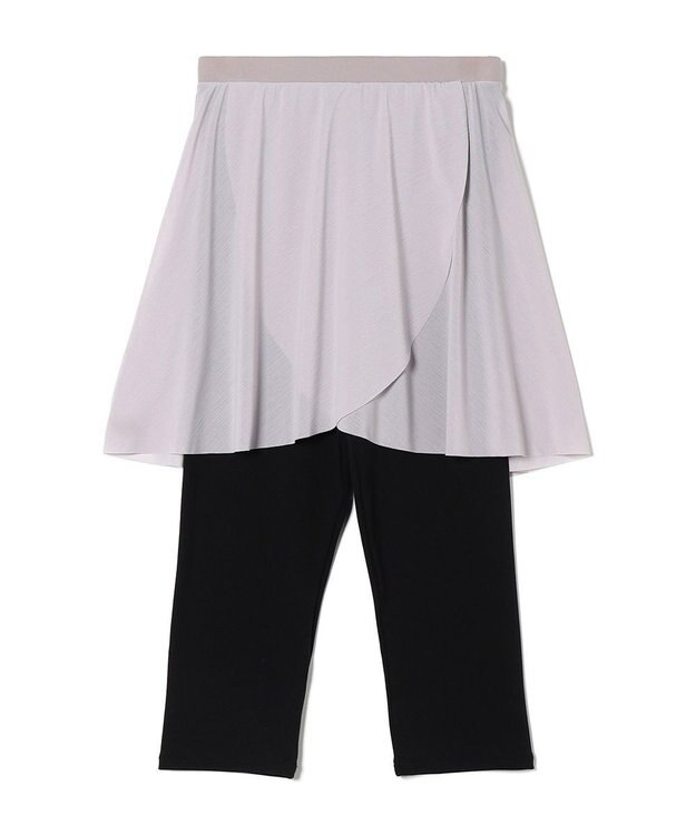 Chacott スカート付レギンス グレージュ