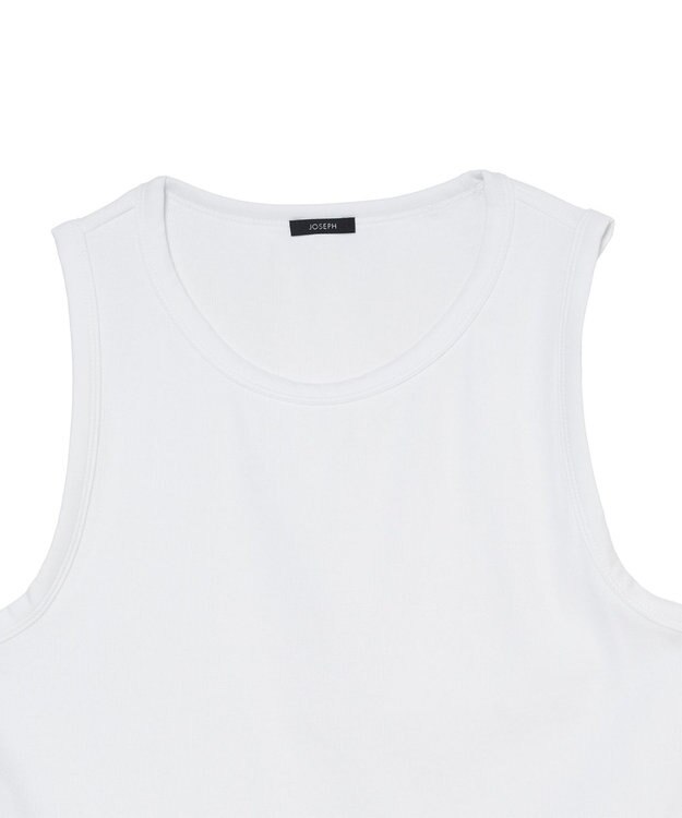 JOSEPH 【洗える】ジャージーリブ　タンクトップ Off white