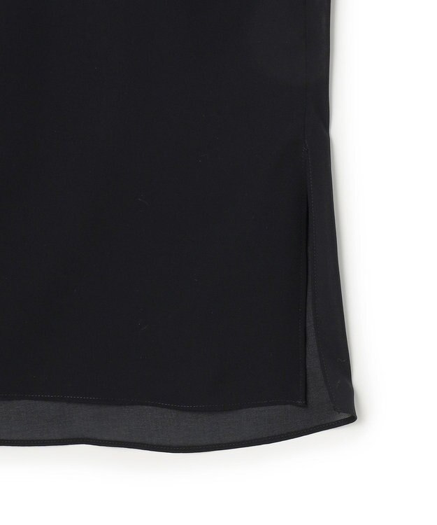 BEIGE， IVES / ゴールドビーズブラウス Black