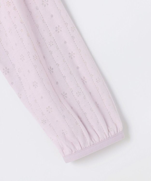 組曲 KIDS 【150-160㎝】 オパールレーシーパーカー ラベンダー