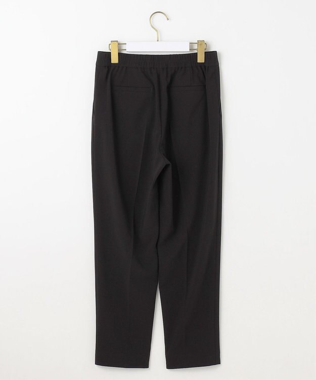 ANY SIS 【セットアップ対応】セレモニーダブルクロス テーパードパンツ ブラック