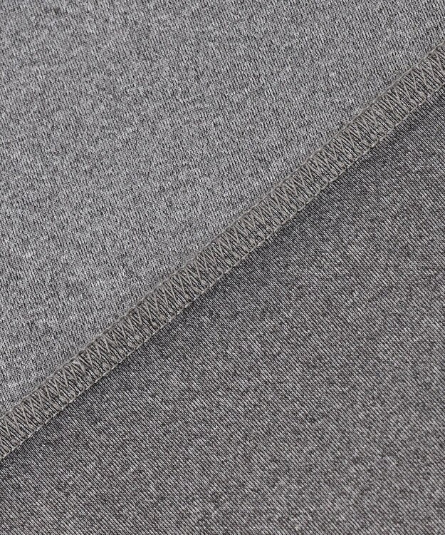 23区GOLF 【MEN】【吸水速乾・UVケア】衿ロゴ モックネックシャツ ライトグレー系