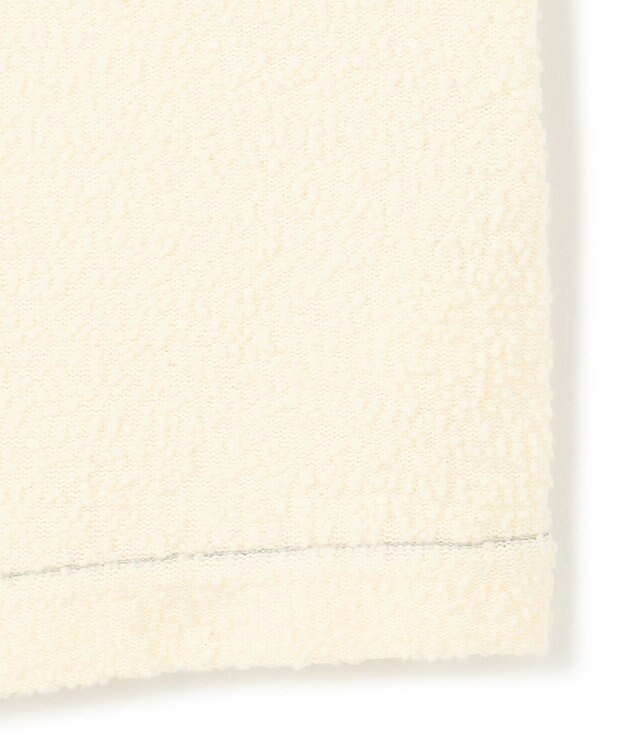 ICB L ブークレツイード ニットジレ オフホワイト系