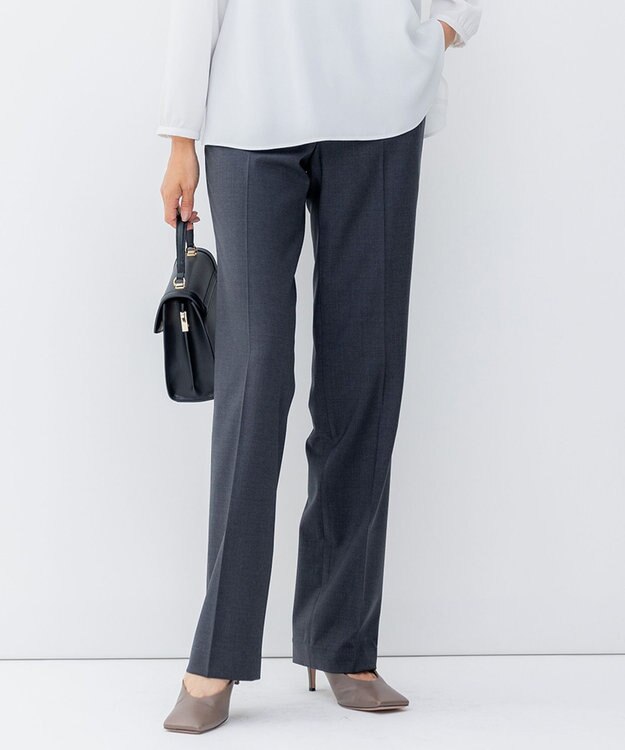 セットアップ対応】ファインネスウール フルレングス パンツ / 23区