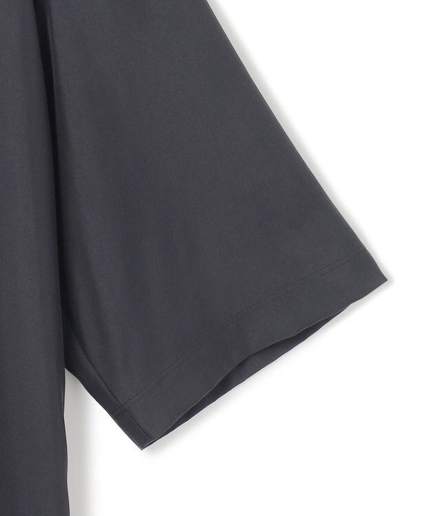 ICB 【洗える】 キュプラフィブリルツイル Tブラウス ネイビー系