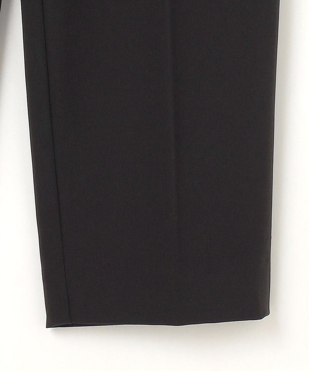 ANY SIS L 【セットアップ対応】セレモニーダブルクロス テーパードパンツ ブラック