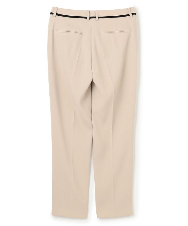 BEIGE， 【洗える・L-size】CINDY / クロップドパンツ Sand × Black