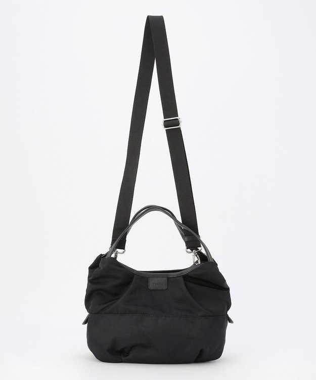 Y'SACCS シワナイロン2WAYトートバッグ SSサイズ ブラック