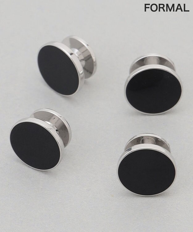 GOTAIRIKU 【WEAR BLACK】フォーマル スタッズボタン ブラック系