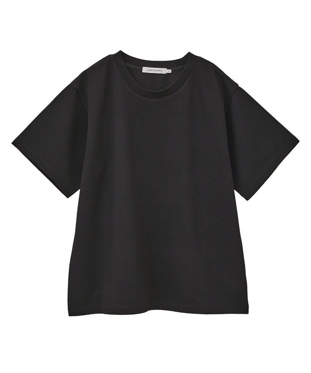 AMERICAN HOLIC ジョーゼット半袖プルオーバー Black