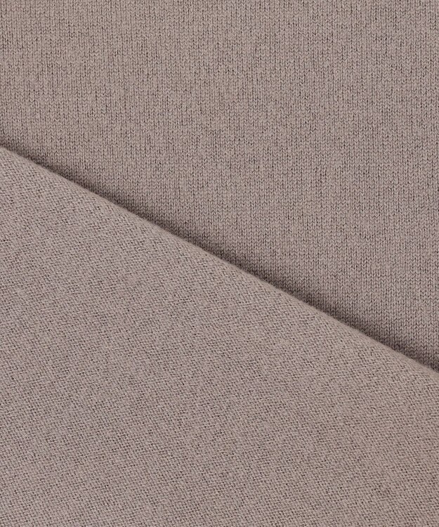 自由区 S 【洗える】ソフトウールハイゲージポンチョ風 ニット ライトグレー系