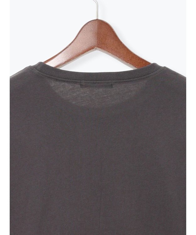 Te chichi 【Disney】MICKEY/フロントプリントTシャツ チャコールグレー