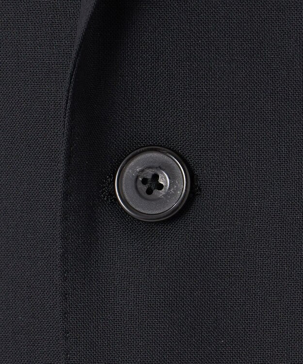 GOTAIRIKU フォーマルシーンにも対応可【ロングシーズン対応】WOOL×POLYESTER ベーシックスーツ（ブラック） ブラック系