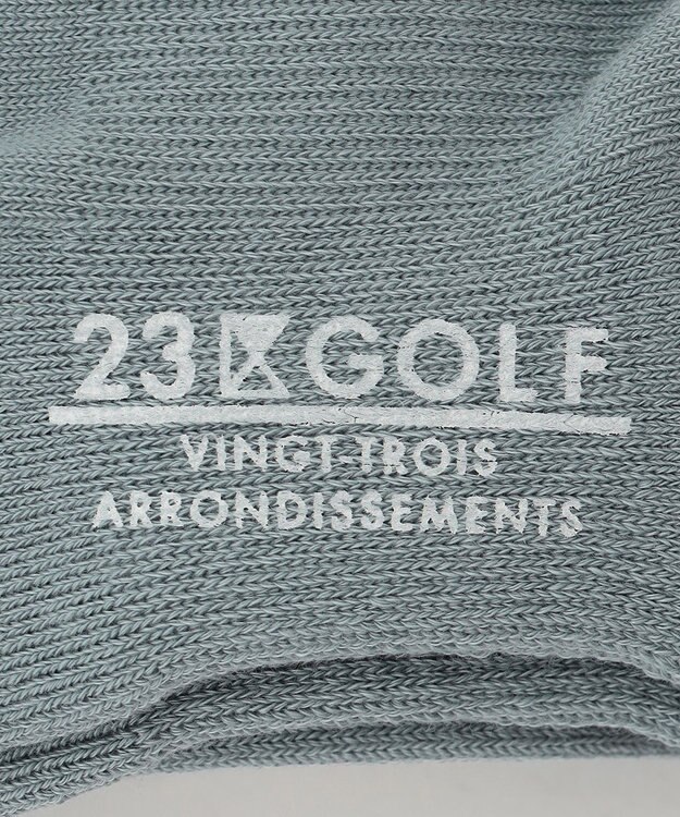 23区GOLF 【WOMEN】ニーハイソックス　 ライトグレー系