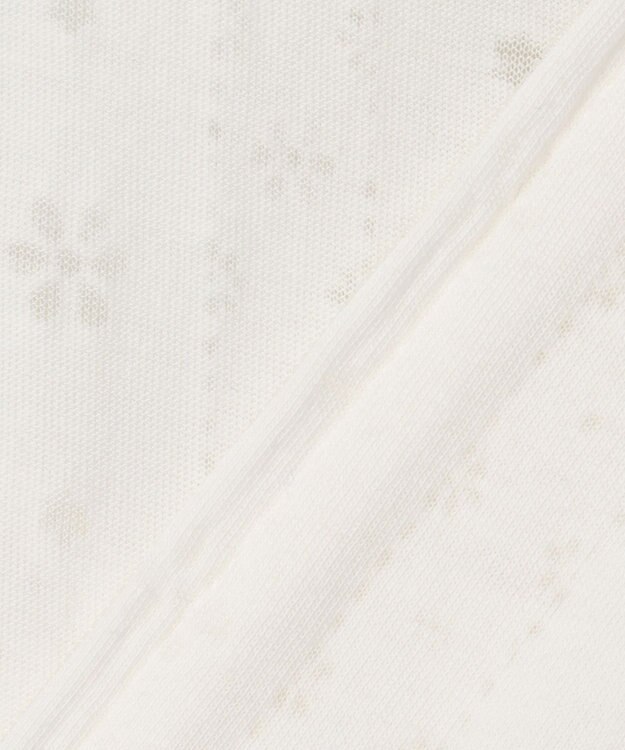 組曲 KIDS 【150-160㎝】 オパールレーシーパーカー オフホワイト