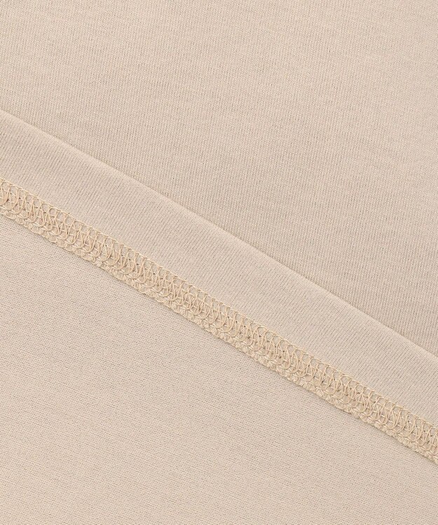 J.PRESS YORK STREET 【WOMEN】【SMOOTH JERSEY】ショルダー シャーリング プルオーバー ベージュ系