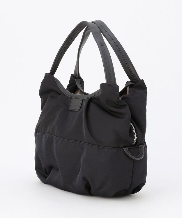 Y'SACCS シワナイロン2WAYトートバッグ SSサイズ ブラック