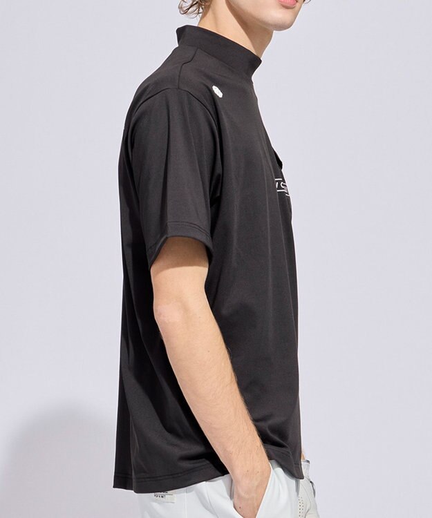 PW CIRCULUS 【MEN】ポケットモックネック ゴルフ ブラック系