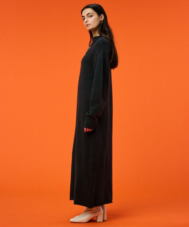 BEIGE， 【洗える】BERTAINA /  ロングニットワンピース C.Gray