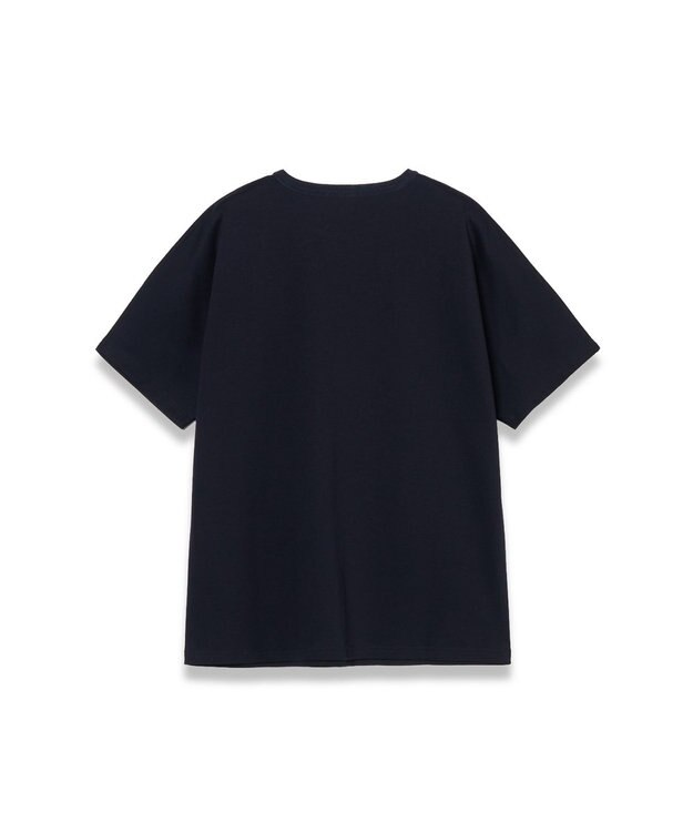 JOSEPH コンフォートコットン　ショートスリーブTシャツ Navy