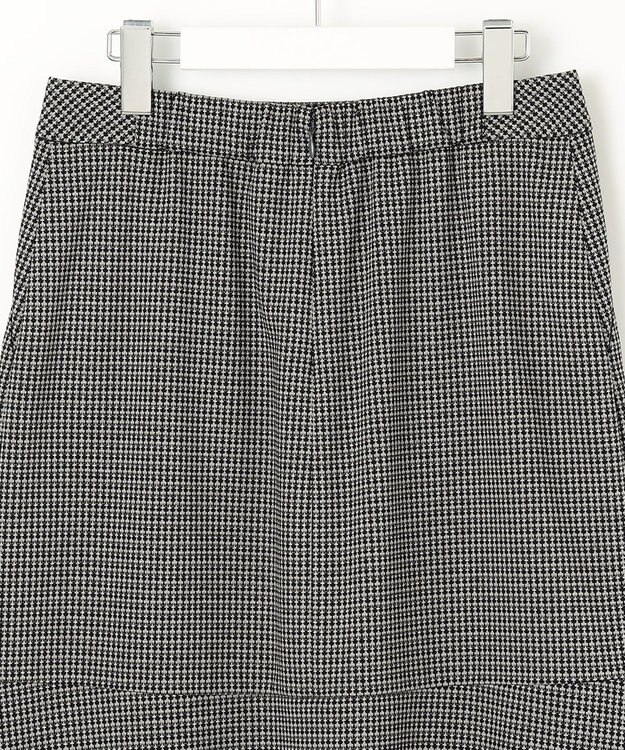 J.PRESS LADIES S 【洗える】ジャカード フレアー スカート ブラック系5