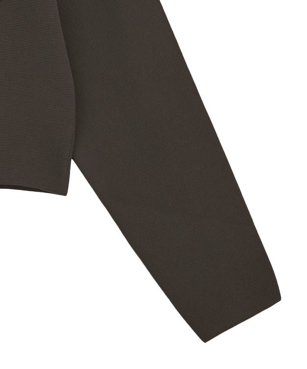 Green Parks ・ｓｗｉｎｇ　ｂｙ　ニット開襟カーディガン Brown