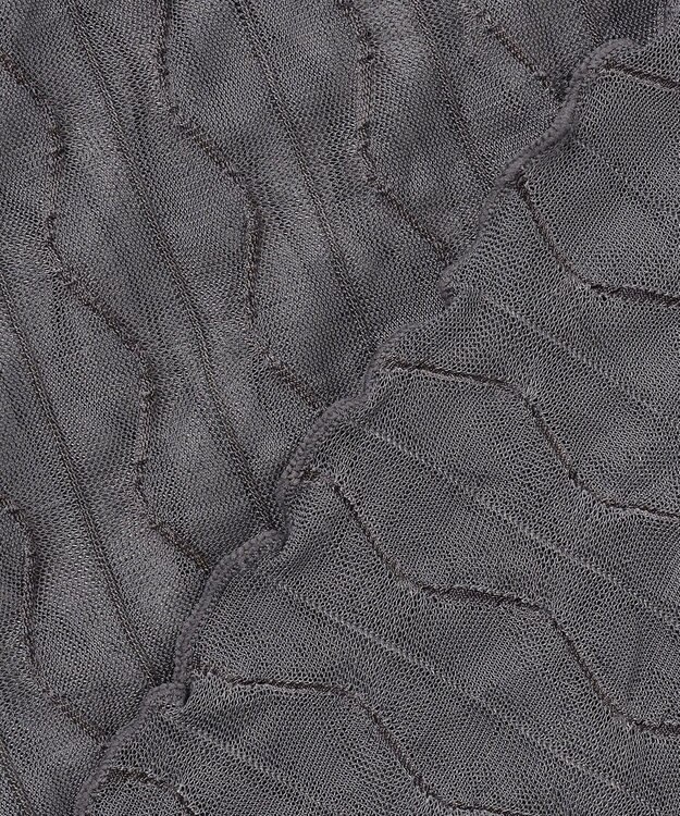 ANY L レースインナートップス グレー