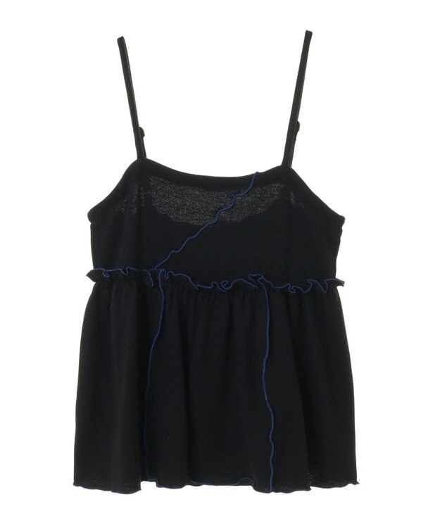 CRAFT STANDARD BOUTIQUE 配色メローキャミトップス Oatmeal