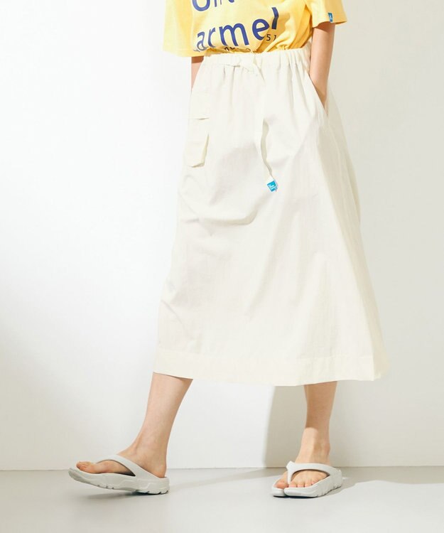 SHARE PARK LADIES 【撥水加工】マウンテンスカート アイボリー系