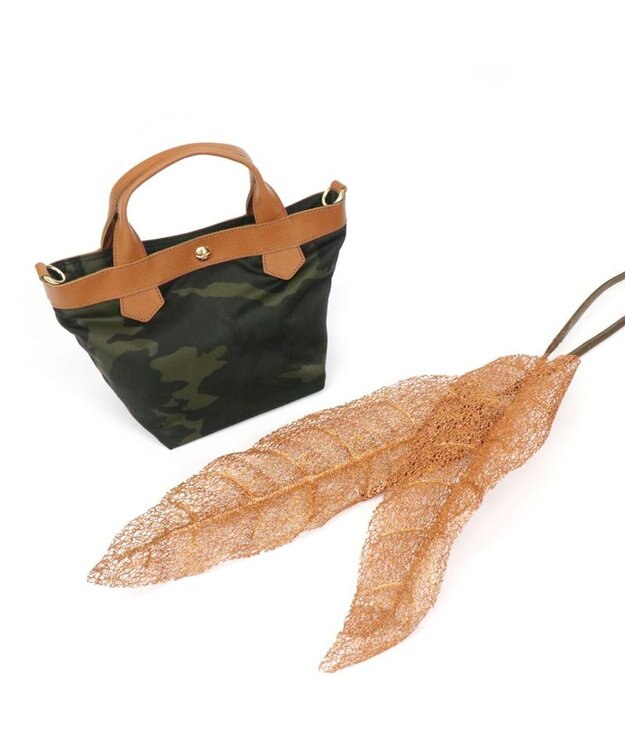 Regalo Felice 【2way / ショルダー付】ミニトート / REGALO OL(オリーブ×キャメル)