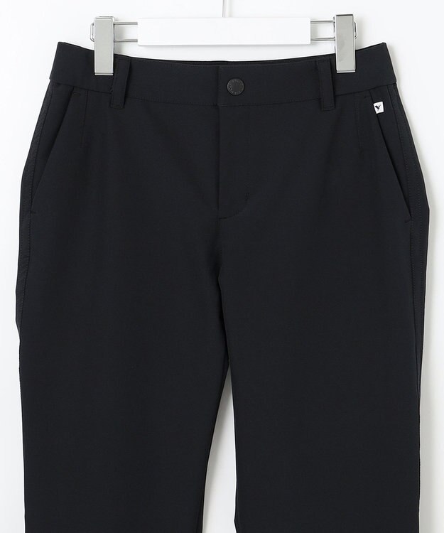 23区GOLF デイリーに着回しやすい定番美脚ボトム【WOMEN】４WAYストレッチ パンツ ブラック系