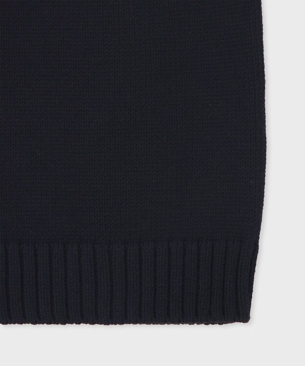 Paul Smith コットンアイレット ショートスリーブ カーディガン ネイビー